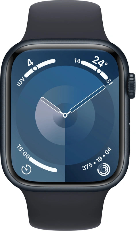 Apple Watch Series 9 GPS 41mm Midnight Al Case SB S/M