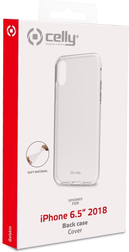 celly-tpu-back-cover-apple-iphone-xs-max-transparant
