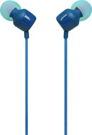 JBL T110 Blauw - In-ear oordopjes
