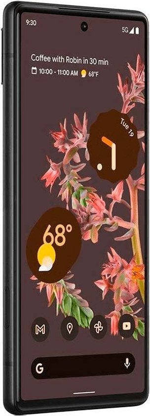 Google Pixel 6 - 128GB - 5G - (Zwart) (6.4 inch)
