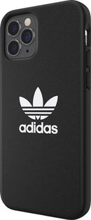 adidas hoesje geschikt voor Apple iPhone 12/12 Pro - Kunststof/Kunststof/TPU Back Cover - Zwart