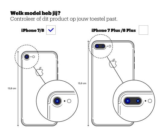 Celly Gelskin Transparant iPhone SE (2020) / 8 / 7