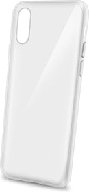 Gelskin Beschermhoes voor iPhone X/XS, Transparant - Rubber - Celly