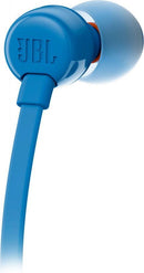 JBL T110 Blauw - In-ear oordopjes