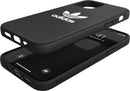 adidas hoesje geschikt voor Apple iPhone 12/12 Pro - Kunststof/Kunststof/TPU Back Cover - Zwart