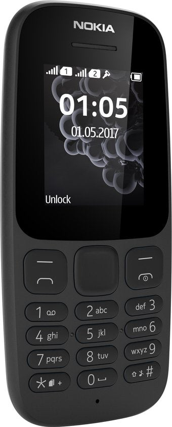 Nokia 105 Neo - 4MB - Zwart - Dual sim