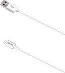 USB-Lightning Kabel Slim Tip, 2 meter - Celly