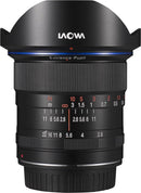 Laowa 12mm f/2.8 Zero-D MILC/SLR Groothoeklens Zwart