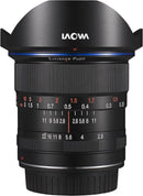 Laowa 12mm f/2.8 Zero-D MILC/SLR Groothoeklens Zwart