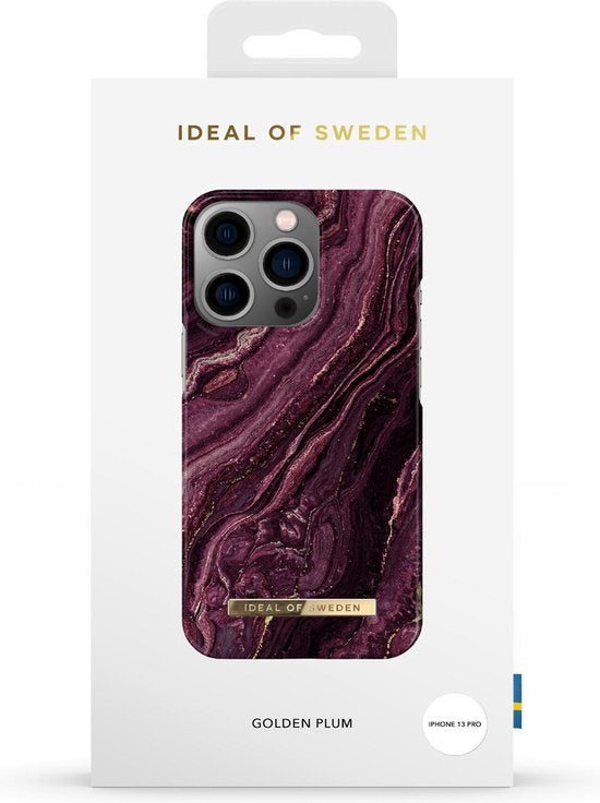 iDeal of Sweden hoesje geschikt voor Apple iPhone 13 Pro - Kunststof Back Cover - Golden Plum