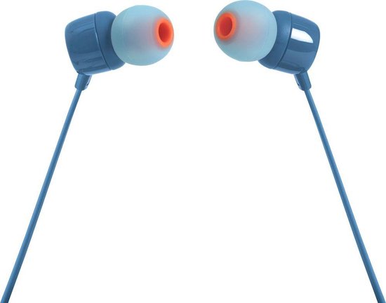 JBL T110 Blauw - In-ear oordopjes